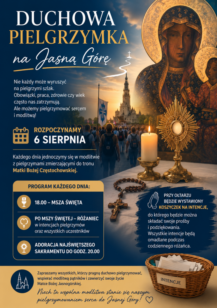 Duchowa Pielgrzymka na Jasną Górę